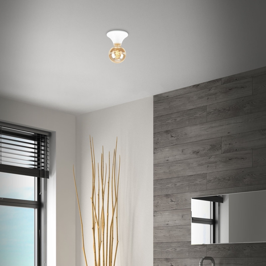 Briloner - Badeværelsesloftlampe 1xE27/10W/230V IP44 hvid