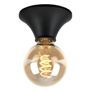 Briloner - Badeværelsesloftlampe 1xE27/10W/230V IP44 sort