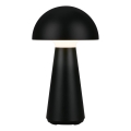 Briloner - LED dæmpbar genopladelig berøringsbetjent udendørs bordlampe LED/2,6W/5V 3000K IP44 2000 mAh sort
