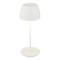 Briloner - LED dæmpbar genopladelig berøringsbetjent udendørs bordlampe MINI LED/2,5W/5V IP44 1800 mAh hvid