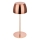 Briloner - LED, dæmpbar, genopladelig, berøringsbetjent udendørs bordlampe MINI LED/2,5W/5V IP44 1800 mAh kobberfarvet