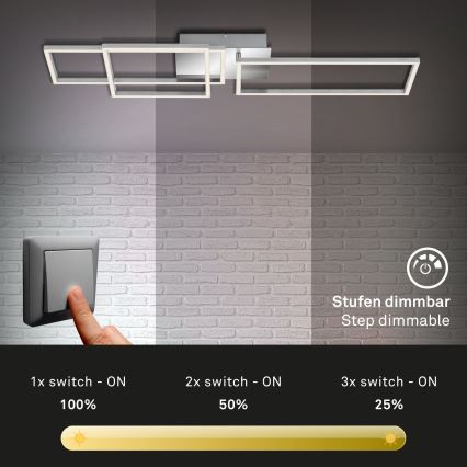 Briloner - LED loftlampe dæmpbar FRAME LED/44W/230V