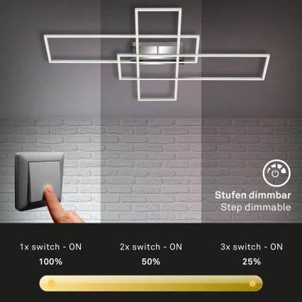 Briloner - LED loftlampe dæmpbar FRAME LED/50W/230V