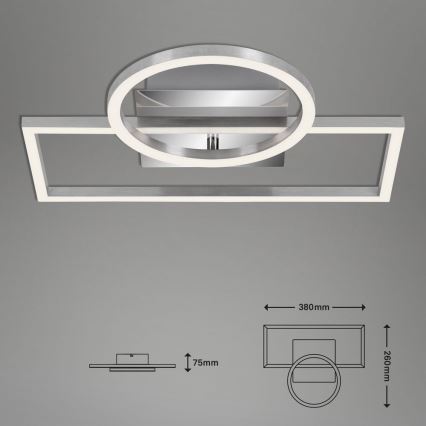 Briloner - LED loftlampe dæmpbar FRAMES LED/19W/230V