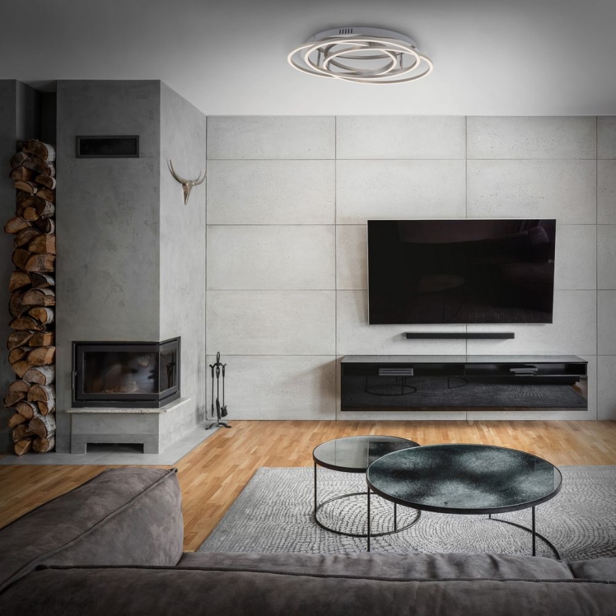 Briloner - LED loftlampe dæmpbar FRAMES LED/60W/230V skinnende krom