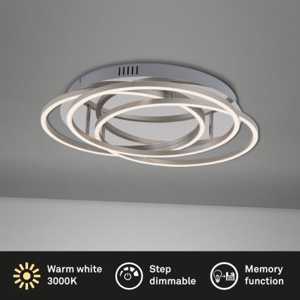 Briloner - LED loftlampe dæmpbar FRAMES LED/60W/230V skinnende krom