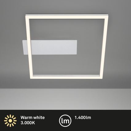 Briloner - LED loftlampe FRAME LED/14W/230V 3000K 30x32 cm mat krom