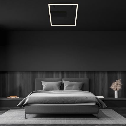 Briloner - LED loftlampe FRAME LED/14W/230V 3000K 30x32 cm sort