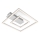 Briloner - LED-loftlampe FRAME LED/22W/230V 3000K 30x32 cm mat krom