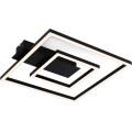Briloner - LED loftlampe FRAME LED/22W/230V 3000K 30x32 cm sort