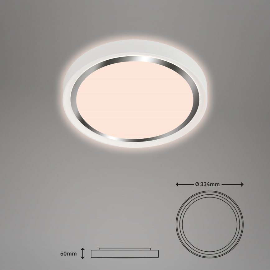 Briloner - LED loftlampe KAHIKO LED/15W/230V hvid