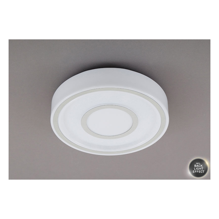 Briloner - LED loftlampe SIRKEL LED/12W/230V mat krom