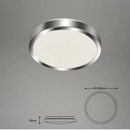 Briloner - LED loftlampe til badeværelse SPLASH LED/15W/230V IP44