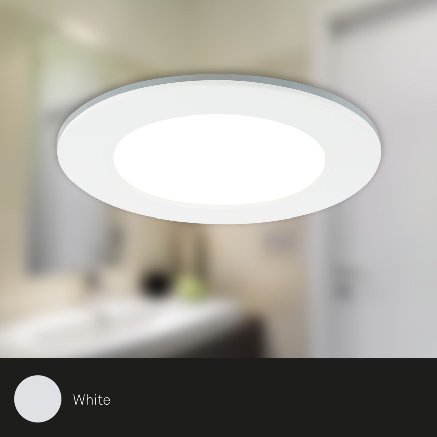 Briloner - SÆT 3x RGBW LED indbygningslampe til badeværelse dæmpbar LED/4,8W/230V 3000-6500K IP65 + fjernbetjening
