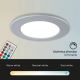 Briloner - SÆT 3x LED RGBW Indbygningslampe til badeværelse dæmpbar LED/4,8W/230V 3000-6500K IP65 + fjernbetjening