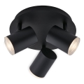 Briloner&nbsp;10476229 - Spotlampe til badeværelse 3xGU10/5W/230V IP44 sort