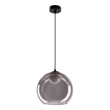 BRIN pendantlampe 1xG9/15W/230V røgfarvet sort