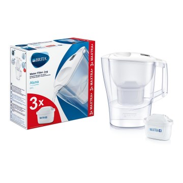 Brita - Filterkande Aluna 2,4 l + 3 filtre