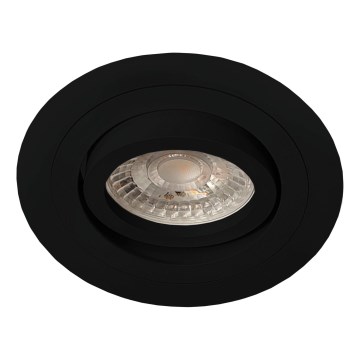 Brosline - Indbygningsspot 1xGU10/10W/230V sort