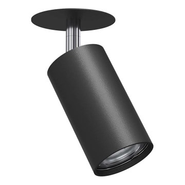 Brosline - Indbygningsspot 1xGU10/10W/230V sort