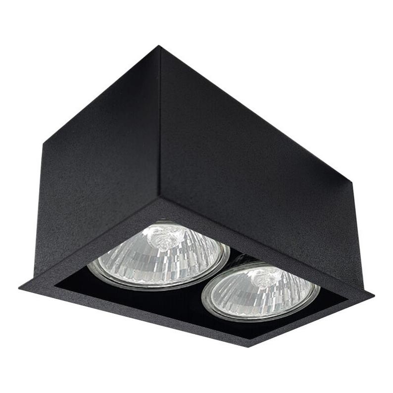 Brosline - Spotlampe 2xGU10/10W/230V sort