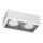 Brosline - Spotlampe 2xGU10/18W/230V hvid