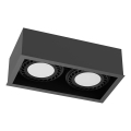 Brosline - Spotlampe 2xGU10/18W/230V sort