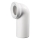 Bruckner - 90° toilettilslutningsbøjning 11 cm hvid