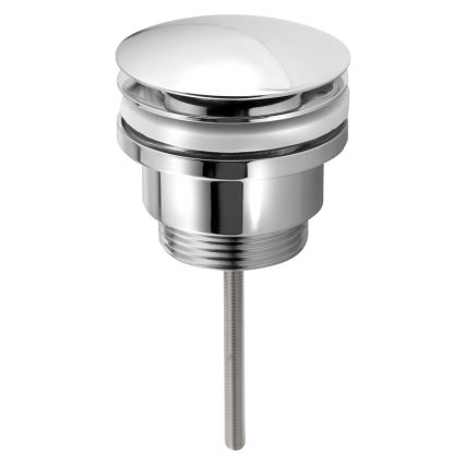 Bruckner - Vaskafløb uden overløb CLICK-CLACK diameter 6,4 cm skinnende krom