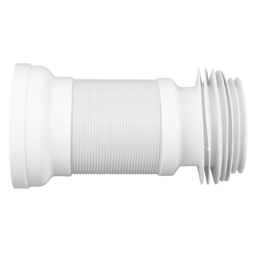 Bruckner - Fleksibel toilet gryde stik 27,5-55 cm hvid