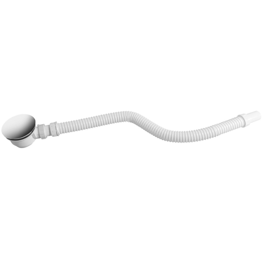 Bruckner - Fleksibelt tilslutningsrør 80 cm hvid