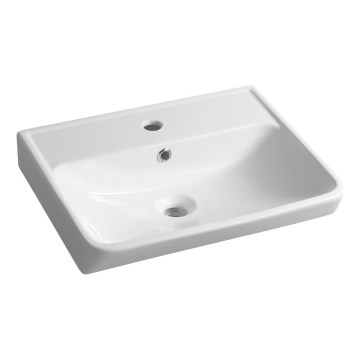 Bruckner - Indbygget vask NEON 45x41,5 cm keramik/hvid