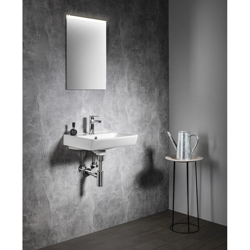 Bruckner - Indbygget vask NEON 45x41,5 cm keramik/hvid