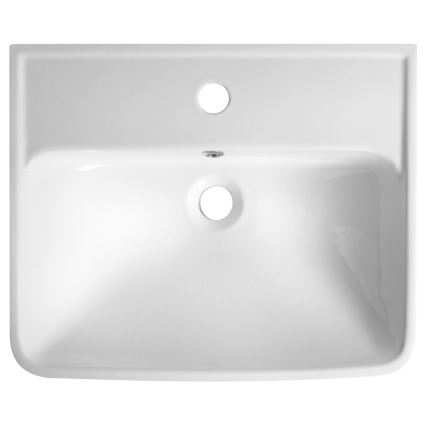 Bruckner - Indbygget vask NEON 45x41,5 cm keramik/hvid