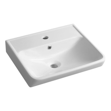 Bruckner - Indbygget vask NEON 50x41,5 cm keramik/hvid