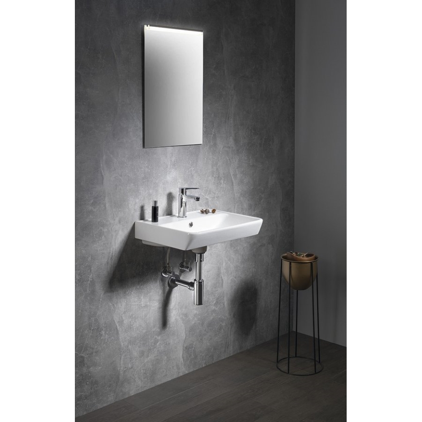 Bruckner - Indbygget vask NEON 50x41,5 cm keramik/hvid