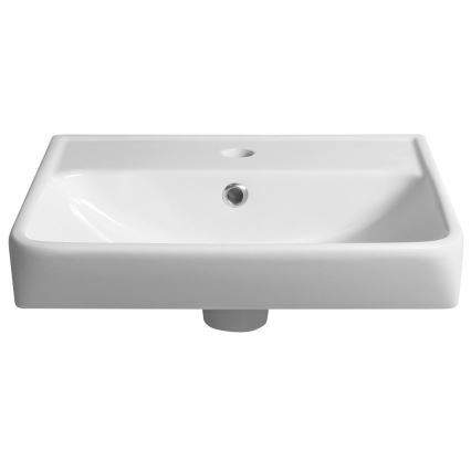Bruckner - Indbygget vask NEON 50x41,5 cm keramik/hvid