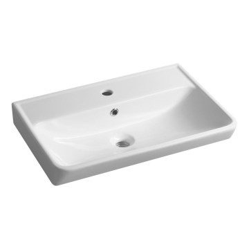 Bruckner - Indbygget vask NEON 60x41,5 cm keramik/hvid