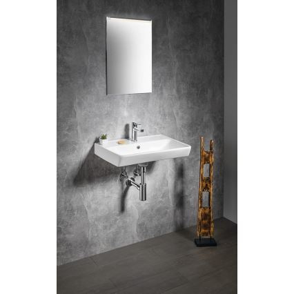 Bruckner - Indbygget vask NEON 60x41,5 cm keramik/hvid