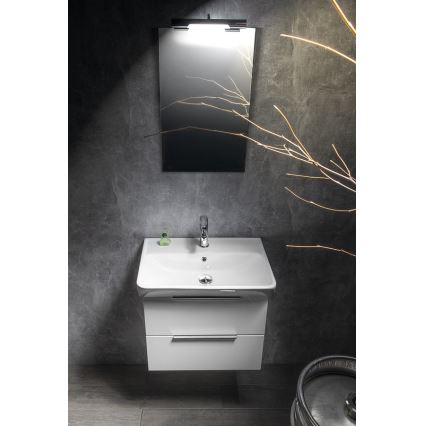 Bruckner - Indbygget vask NEON 60x41,5 cm keramik/hvid