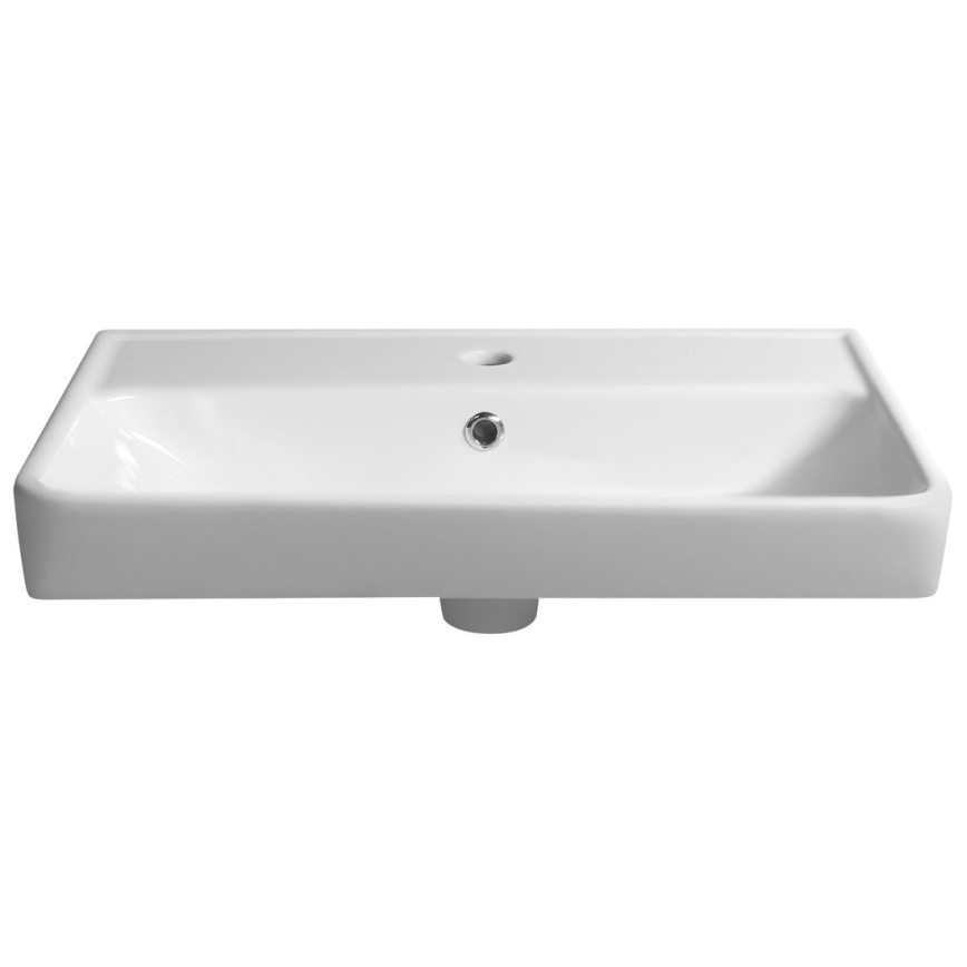 Bruckner - Indbygget vask NEON 60x41,5 cm keramik/hvid