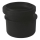 Bruckner - Reduktionsmuffe lav diameter 11 cm sort