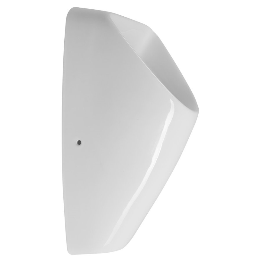Bruckner - Urinal SCHWARN bagindløb, bagudløb keramik/hvid