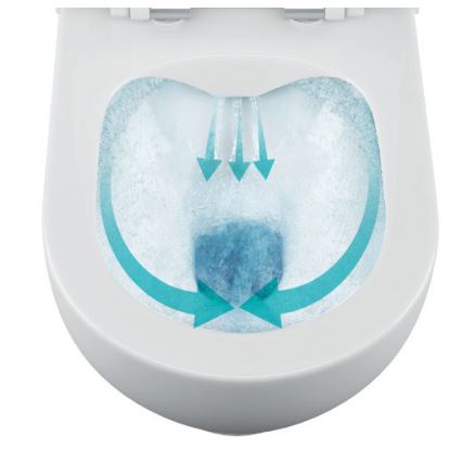 Bruckner - Væghængt toilet Rimless WALTER keramik/hvid