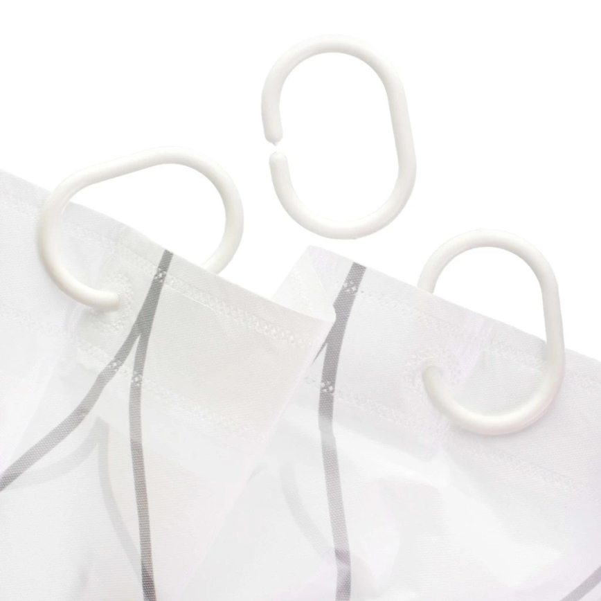 Bruseforhæng TORO EASY 178x199 cm hvid/gul