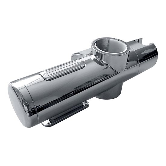 Bruseholder 18,2x6 cm sølv