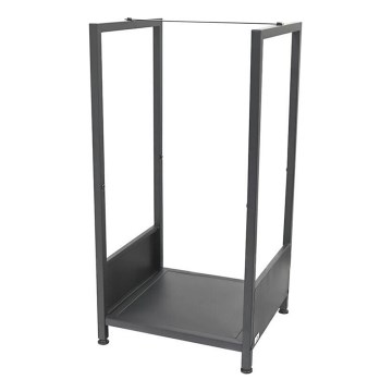 Brændestativ 39 x 35 x 76 cm – sort