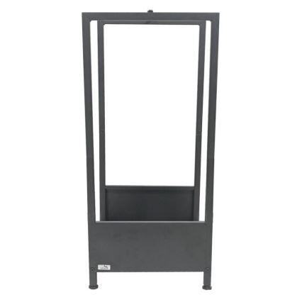 Brændestativ 39 x 35 x 76 cm – sort