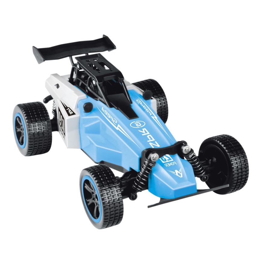 Buggy Formel med fjernbetjening 4xAA + 2xAA blå/sort