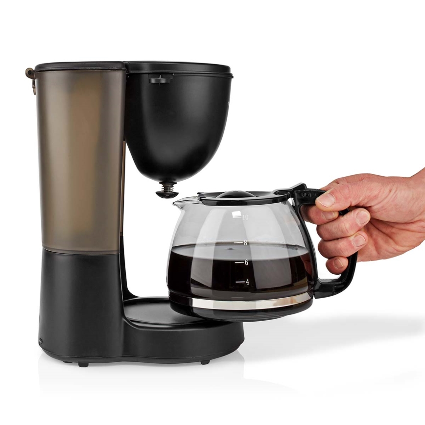 Butler - Filterkaffemaskine 1,25 l med varmeholdende funktion 750W/230V sort